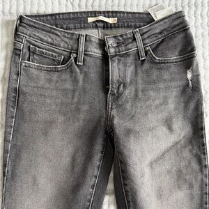 Levi's Women's Charcoal Skinny Jeans